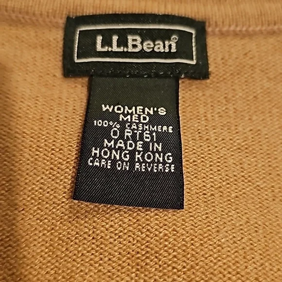 LL Bean womans medium cashmere sweater very good condition - Picture 2 of 10
